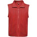 Bellagio Fleece Bodywarmer Unisex, rot, L