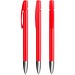 BIC® Media Clic Advance Kugelschreiber mit Metallspitze rot, blaue Mine