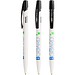 BIC® Media Clic BIO Based BGUARD™ Antibakterieller Kugelschreiber Weiß Blaue Tinte