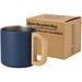 Bjorn RCS-zertifizierter Becher aus recyceltem Edelstahl mit Kupfer-Vakuumisolierung, 360 ml, dunkelblau