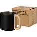 Bjorn RCS-zertifizierter Becher aus recyceltem Edelstahl mit Kupfer-Vakuumisolierung, 360 ml, schwarz