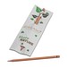 Bleistift im Samenpapieretui - Kresse, inkl. Druck, individuell