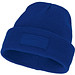 Boreas Mütze mit Aufnäher, blau