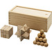 Brainiac 3 teiliges Holz Denksportspiel, holz