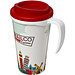 Brite-Americano Grande Isolierbecher, 350 ml, weiss,rot
