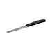 Brotzeitmesser Vesper, schwarz/silber