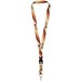 Bucks Sublimation Lanyard mit Schnappverschluss, schwarz, 10mm