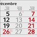 Geiger-Notes Monatskalender Budget 3 green+blue, inkl. Druck, rot
