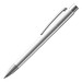 burger swiss pen® Kugelschreiber Delta-Premium, blaue Metallmine, silber-matt