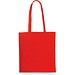 CARACAS. Tragetasche aus 100% Baumwolle (140 g/m²), Rot