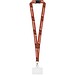 CARLISLE. Lanyard-Set SUBLIMATION Long II (20 mm) mit 20 mm Karabinerhaken, Sicherheitsverschluss und stabilem Ausweis-/Kartenhalter 91 x 68 mm, 301 - Weiß