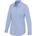 Carnelian 133 g/m² Popeline Bluse, hellblau, S