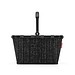 carrybag, bouclé black