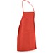 CELERY. Schürze aus Non-Woven (80 g/m²), Rot