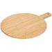 CHEESANO. Rundes Servierbrett aus Bambus, Natur