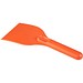 Chilly large recycled plastic ice scraper, orange