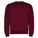 Clasica Sweatshirt mit Rundhalsausschnitt Unisex, Garnet, XL