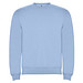 Clasica Sweatshirt mit Rundhalsausschnitt Unisex, himmelblau, XL