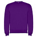 Clasica Sweatshirt mit Rundhalsausschnitt Unisex, lila, XL