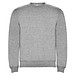 Clasica Sweatshirt mit Rundhalsausschnitt Unisex, Marl Grey, M