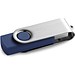 CLAUDIUS 32 GB. USB-Stick 32 GB mit Metallclip, Blau