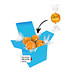 Color Lindor Box - Hellblau - Karamell