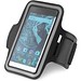 CONFOR. Armband aus PU und Soft Shell für 6.5"-Smartphone, Schwarz
