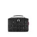 cosmetic case, bouclé black
