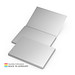 Geiger-Notes Cover Karton Bestseller Haftnotizblock, 100 x 72 mm, inkl. Druck, Softcover gloss