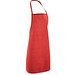 CURRY. Schürze aus Baumwolle und Polyester (180 g/m²), Rot