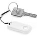 DAMY. Wireless Tracker mit kompaktem, leichtem Design aus recyceltem ABS (100 % rABS), Weiß