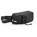 DELFOS POUCH. Gürteltasche aus 300D recyceltem Polyester und 600D recyceltem Polyester mit reflektierenden Elementen, Schwarz