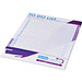 Desk-Mate® A5 Notizblock, 100 Blatt, weiß