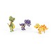 DINOSAURUS. 3D-Puzzle in Dinosaurierform aus Papier, Natur