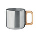 Doppelwandiger Becher 350 ml ACERO, Mattsilber