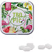 Dose Quadratisch, Pfefferminzquadrate zuckerfrei, inkl. Druck