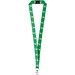 DOVER. SET Lanyard SUBLIMATION Long II (20 mm) aus recyceltem Polyester (100% rPET) mit 20 mm Schnappkarabiner und Sicherheitsverschluss, Weiß