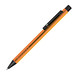 Metall-Kugelschreiber, orange/schwarz