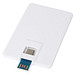 Duo slim 64 GB USB-Stick mit Typ-C und USB-A 3.0, weiss