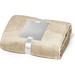 DYLEAF. Fleecedecke (240 g/m²) mit Personalisierungskarte, Beige