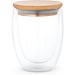 ECUADOR L. Reisebecher aus Borosilikatglas 350 ml, Natur