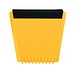 Eiskratzer Logo, standard-gelb