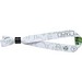 El Sublimation Festival Armband aus recyceltem PET Kunststoff, schwarz