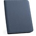 EMERGE FOLDER. A4 Mappe aus recyceltem Polyester (100% rPET) 300D mit Reißverschluss, Blau