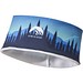Emma Sublimation-Stirnband aus RPET mit Fleece, weiss