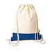 Mister Bags Bio-Baumwollrucksack Enzo, blau