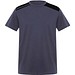 Expedition Kurzärmeliges T-Shirt für Herren, 160 g/m2, blei/schwarz, M