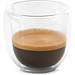 EXPRESSO. Borosilikatglas-Kaffee-Set mit 2 Gläsern, Transparent