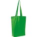 Fairtrade Baumwolltasche mit Bodenfalte PIOTR, grün