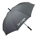 FARE® Automatik-Stockschirm Wind, grau